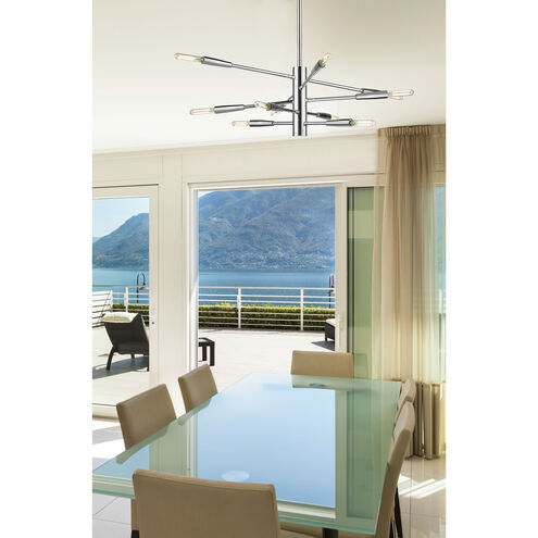 Ascension 10 Light 23.25 inch Chrome Chandelier Ceiling Light