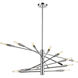 Ascension 16 Light 32 inch Chrome Chandelier Ceiling Light