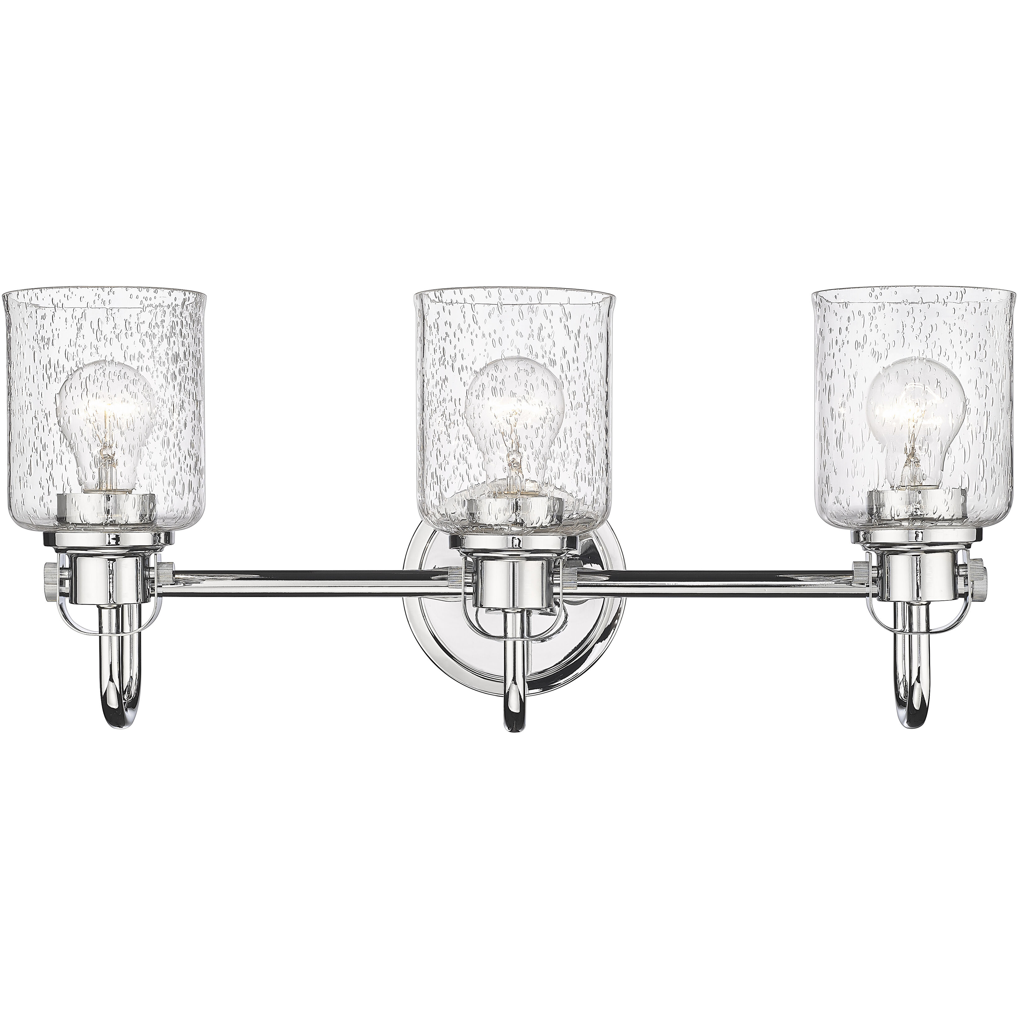 Kinsley 3 Light 22 inch Chrome Vanity Wall Light