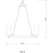 Marlow 6 Light 27.5 inch Ashen Barnboard Outdoor Chandelier