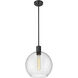 Margo 1 Light 13.75 inch Matte Black Pendant Ceiling Light