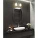 Orion 2 Light 13.75 inch Brushed Nickel Bath Vanity Light Wall Light