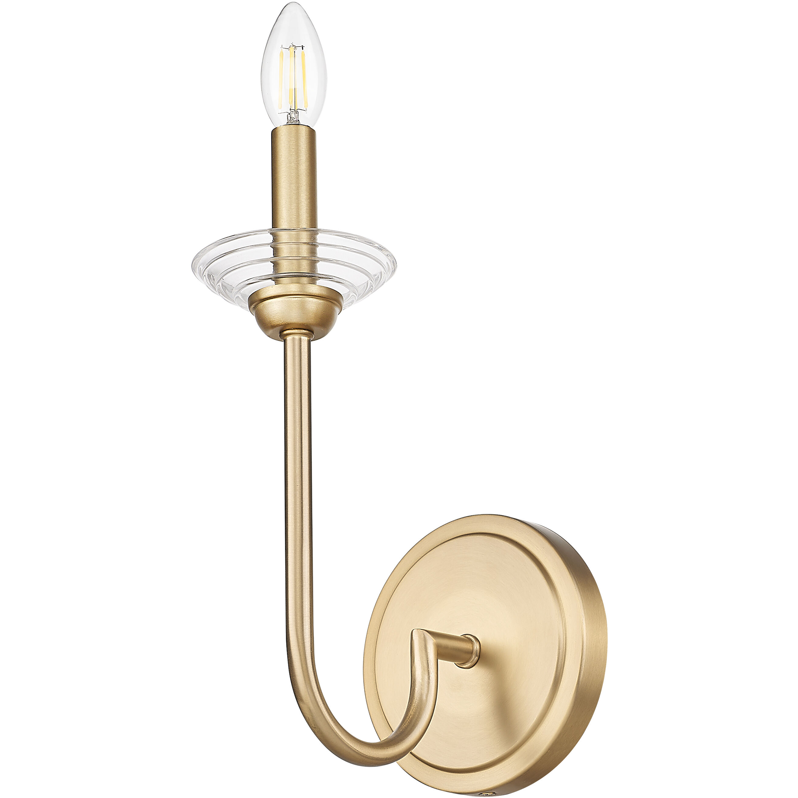 Allistair Wall Sconce Wall Light in Modern Gold