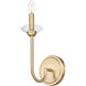 Allistair Wall Sconce Wall Light in Modern Gold
