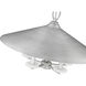 Rialto 5 Light 22 inch Signature Pewter Pendant Ceiling Light