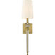 Ava 1 Light 5.5 inch Rubbed Brass Wall Sconce Wall Light