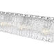 Glacier 3 Light 24 inch Chrome Vanity Wall Light