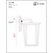 Seoul 1 Light 11.5 inch Oil Rubbed Bronze Outdoor Wall Light
