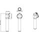 Cooper LED 4.75 inch Brushed Nickel Wall Sconce Wall Light