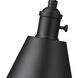 Gayson 1 Light 7.5 inch Matte Black Wall Sconce Wall Light