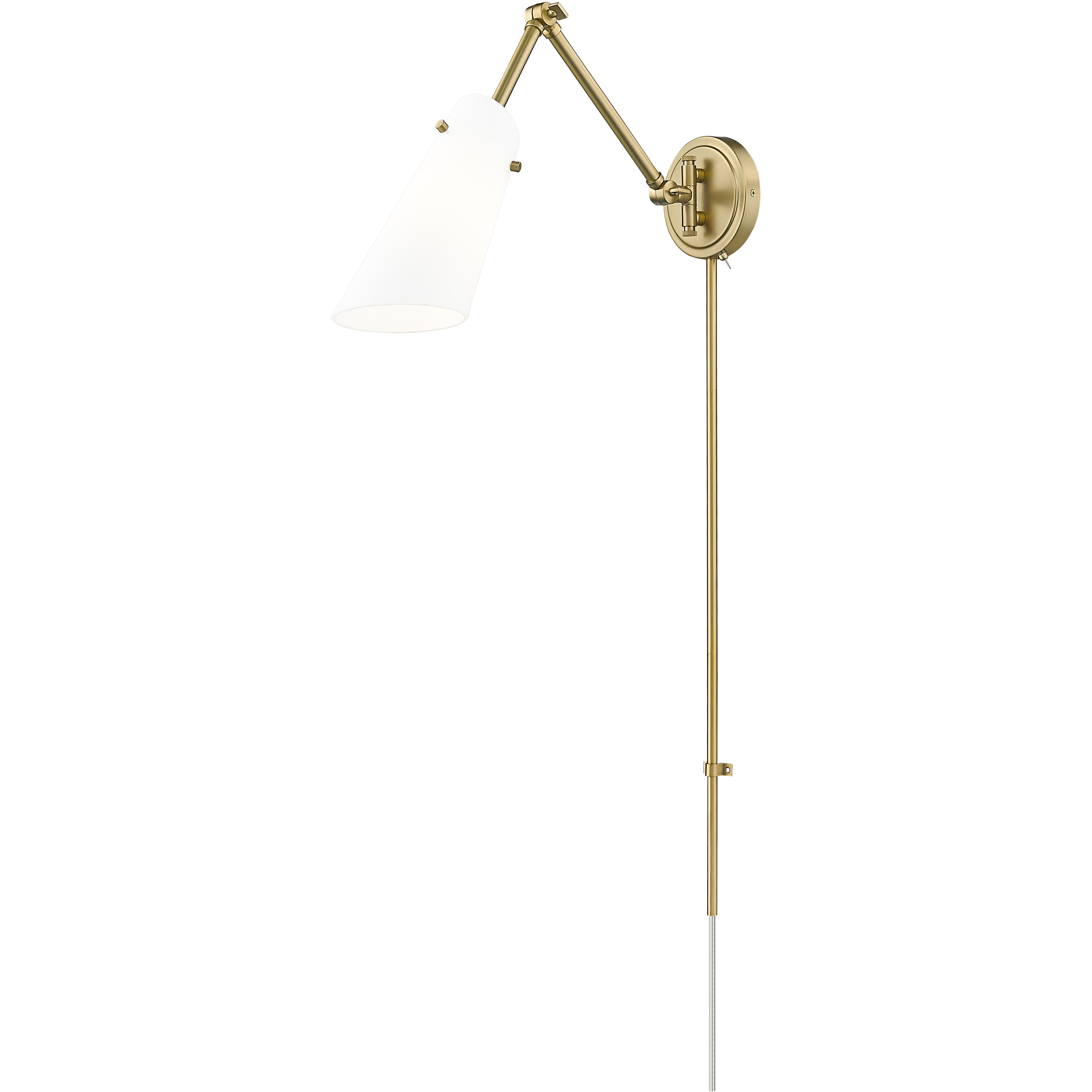 Julia 1 Light 5.25 inch Modern Gold Wall Sconce Wall Light