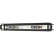 Titania 4 Light 40 inch Black and Chrome Vanity Wall Light