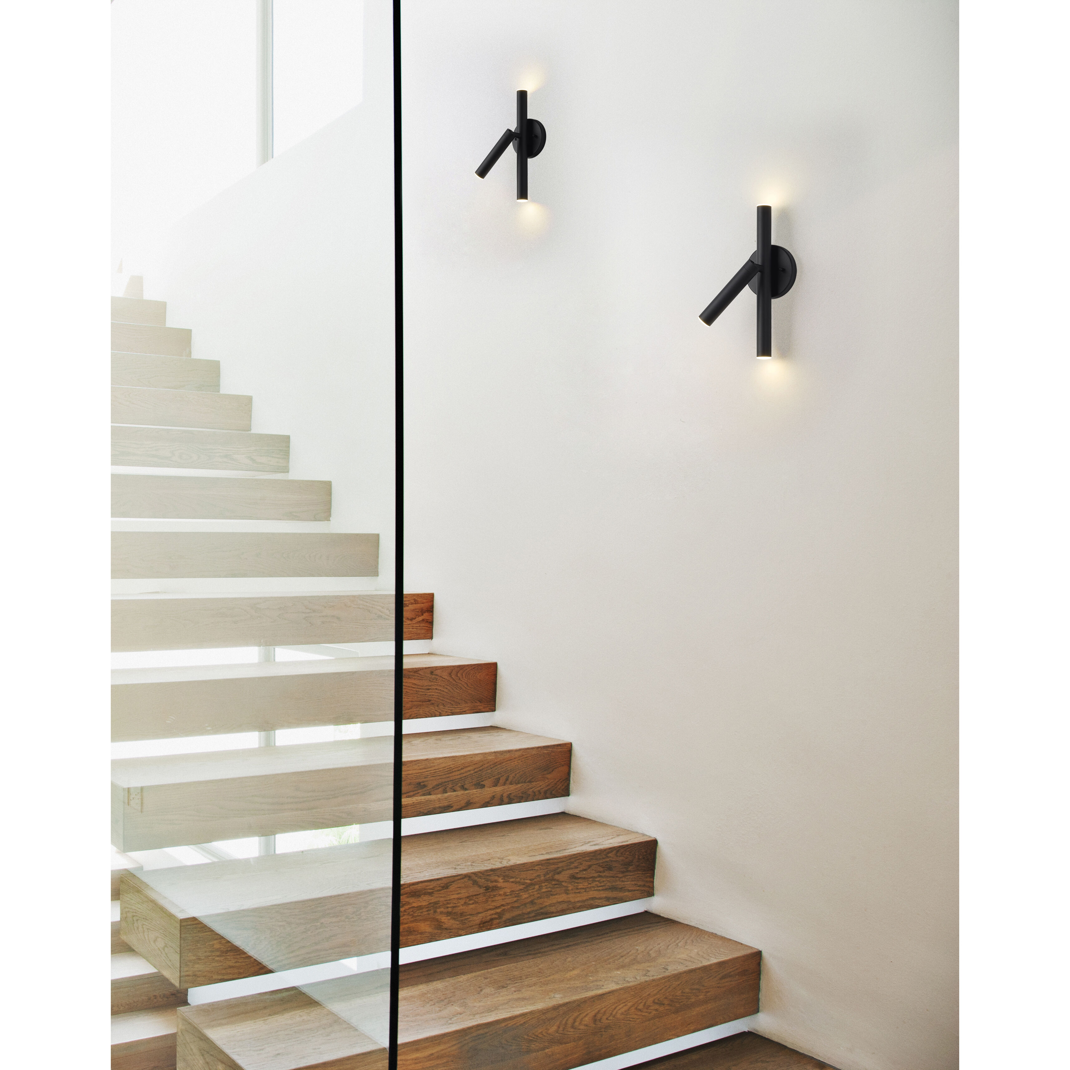 Forest LED 4.75 inch Matte Black Wall Sconce Wall Light