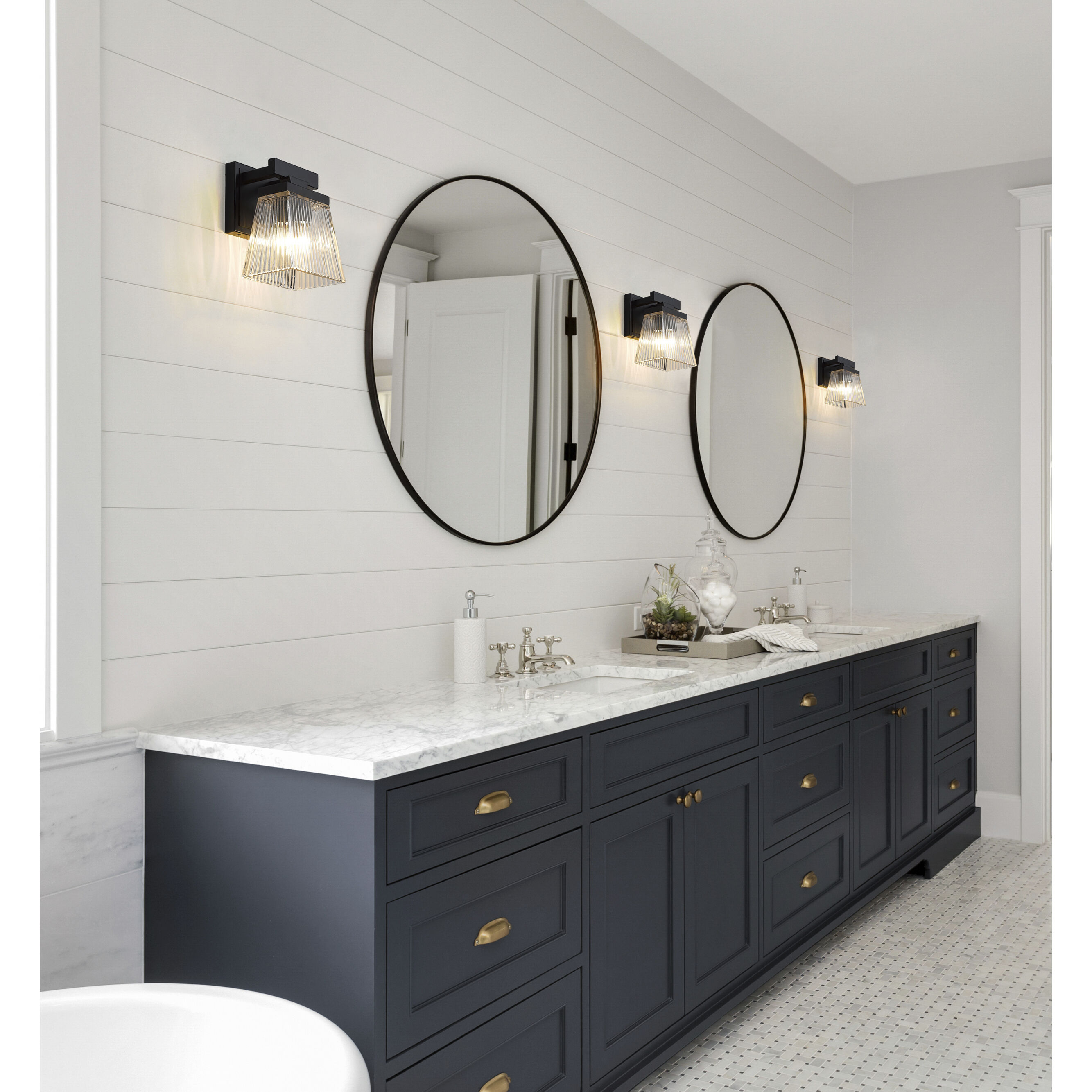 Astor 1 Light 5.75 inch Matte Black Wall Sconce Wall Light