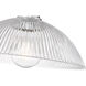 Lunelle 1 Light 12 inch Brushed Nickel Pendant Ceiling Light