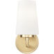 Montford Wall Sconce Wall Light in Modern Gold