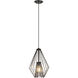 Quintus 1 Light 12.25 inch Plated Bronze Pendant Ceiling Light
