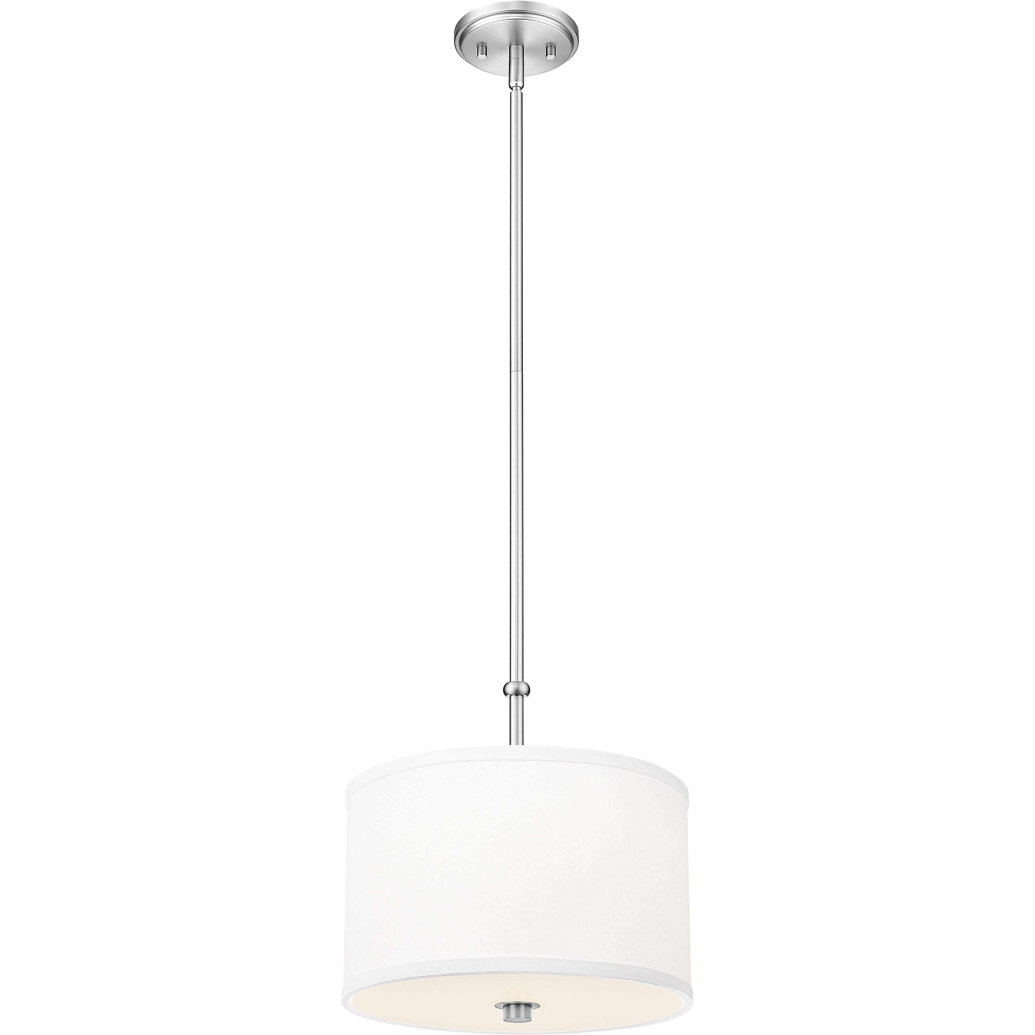 Linden Pendant Ceiling Light in Brushed Nickel