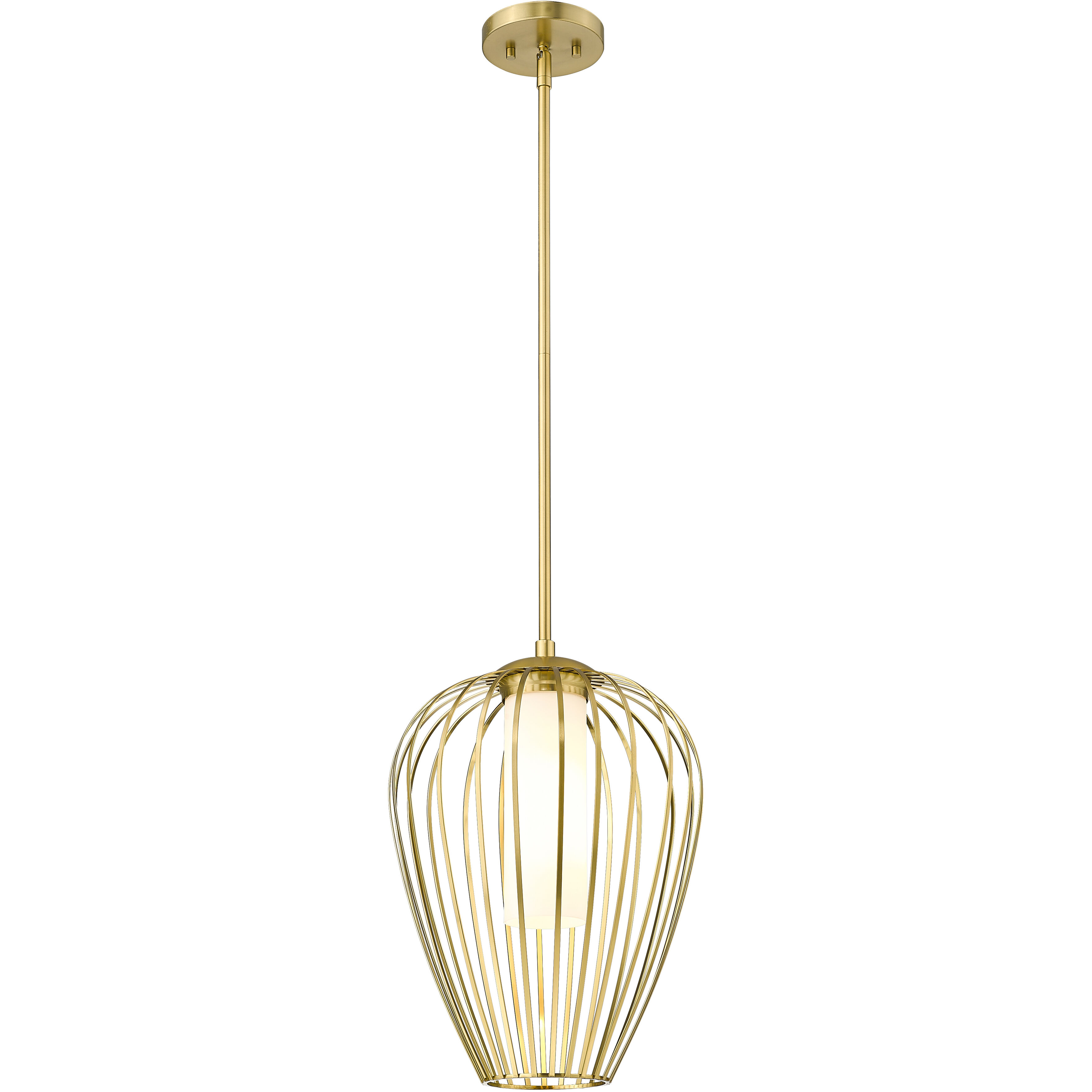 Savanti 1 Light 12 inch Modern Gold Pendant Ceiling Light