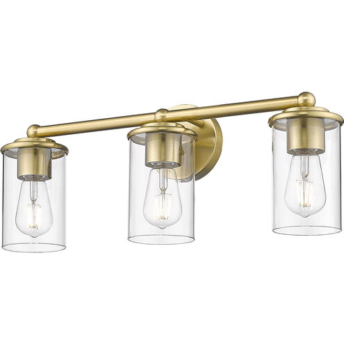 Thayer 3 Light 22.5 inch Luxe Gold Bath Vanity Wall Light