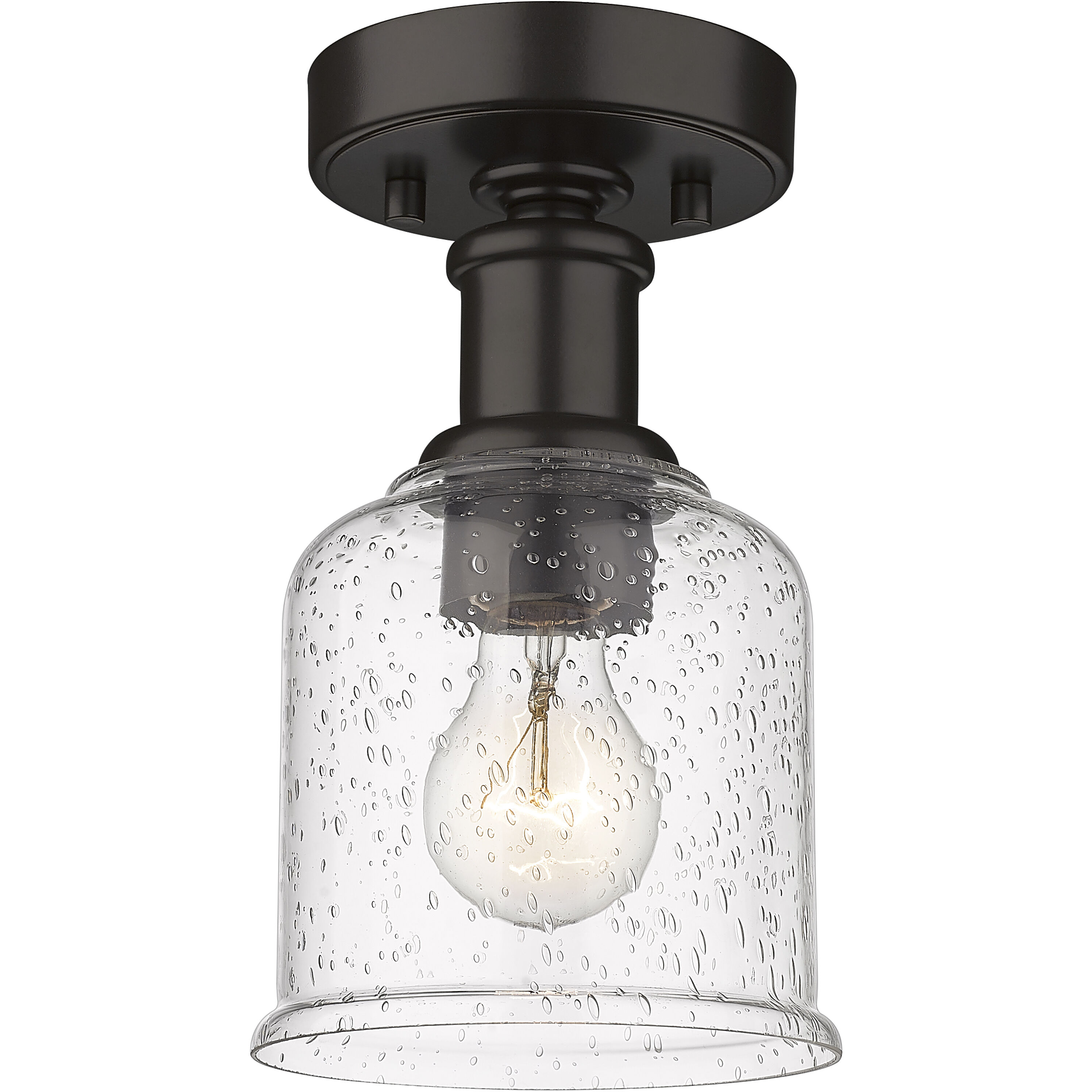 Bryant 1 Light 5.5 inch Bronze Flush Mount Ceiling Light