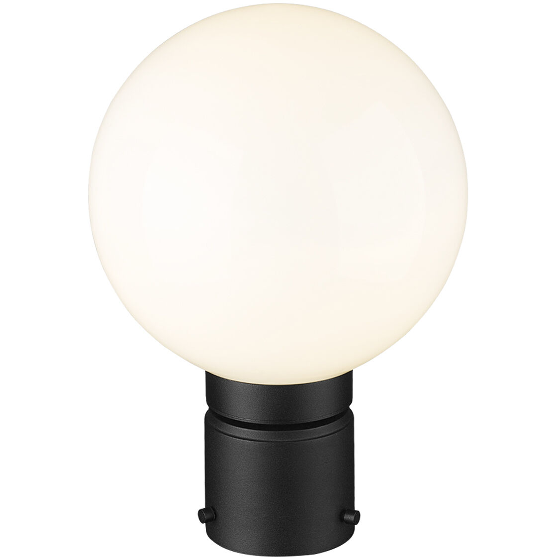 Laurent 1 Light 11.5 inch Black Outdoor Post Mount Fixture