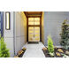 Baden Outdoor LED 24 inch Black Outdoor Wall Light
