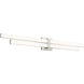 Zane LED 40 inch Brushed Nickel Vanity Wall Light