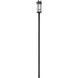 Fortis 2 Light 144 inch Sand Black Outdoor Post Mounted Fixture