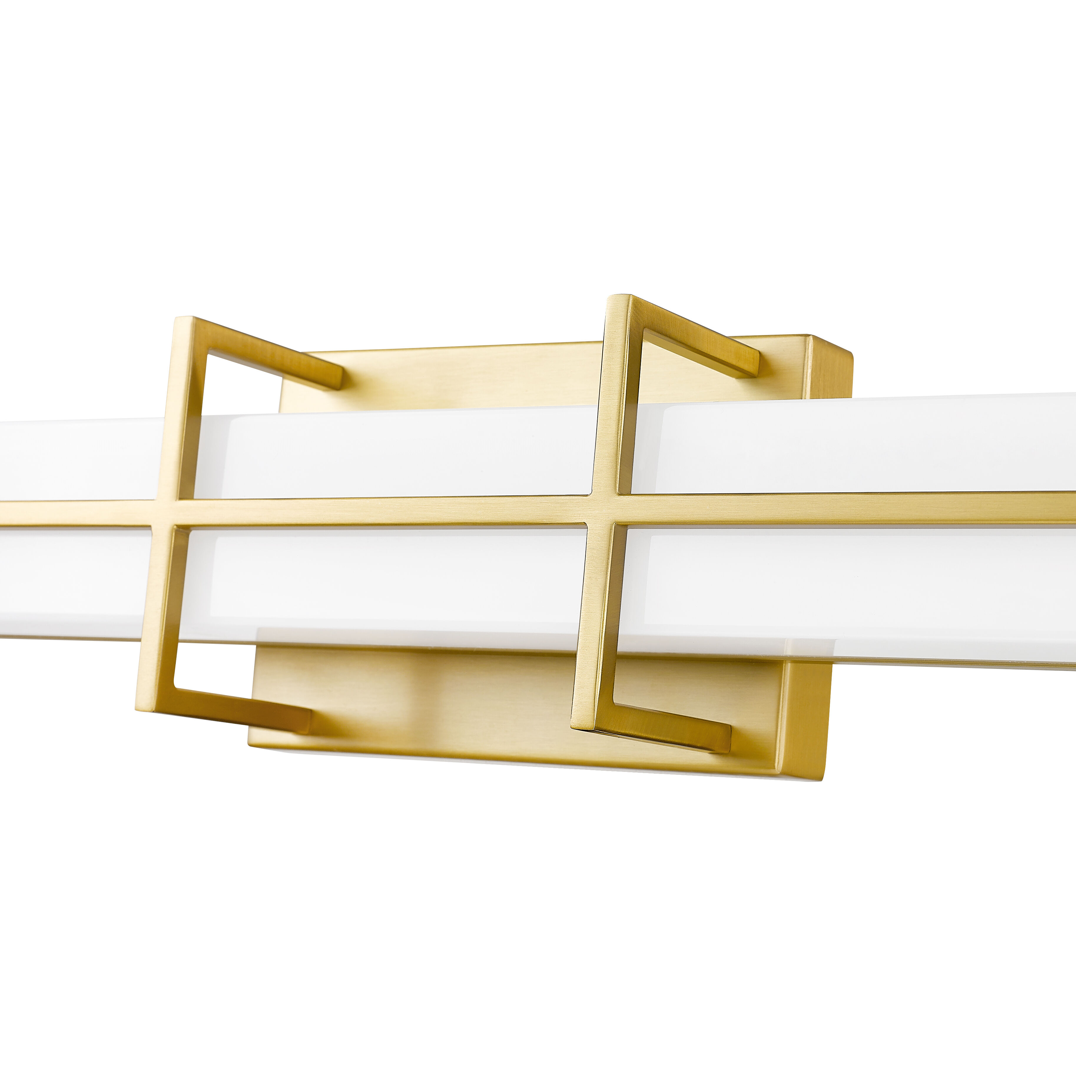 Harrison LED 40 inch Modern Gold Vanity Wall Light