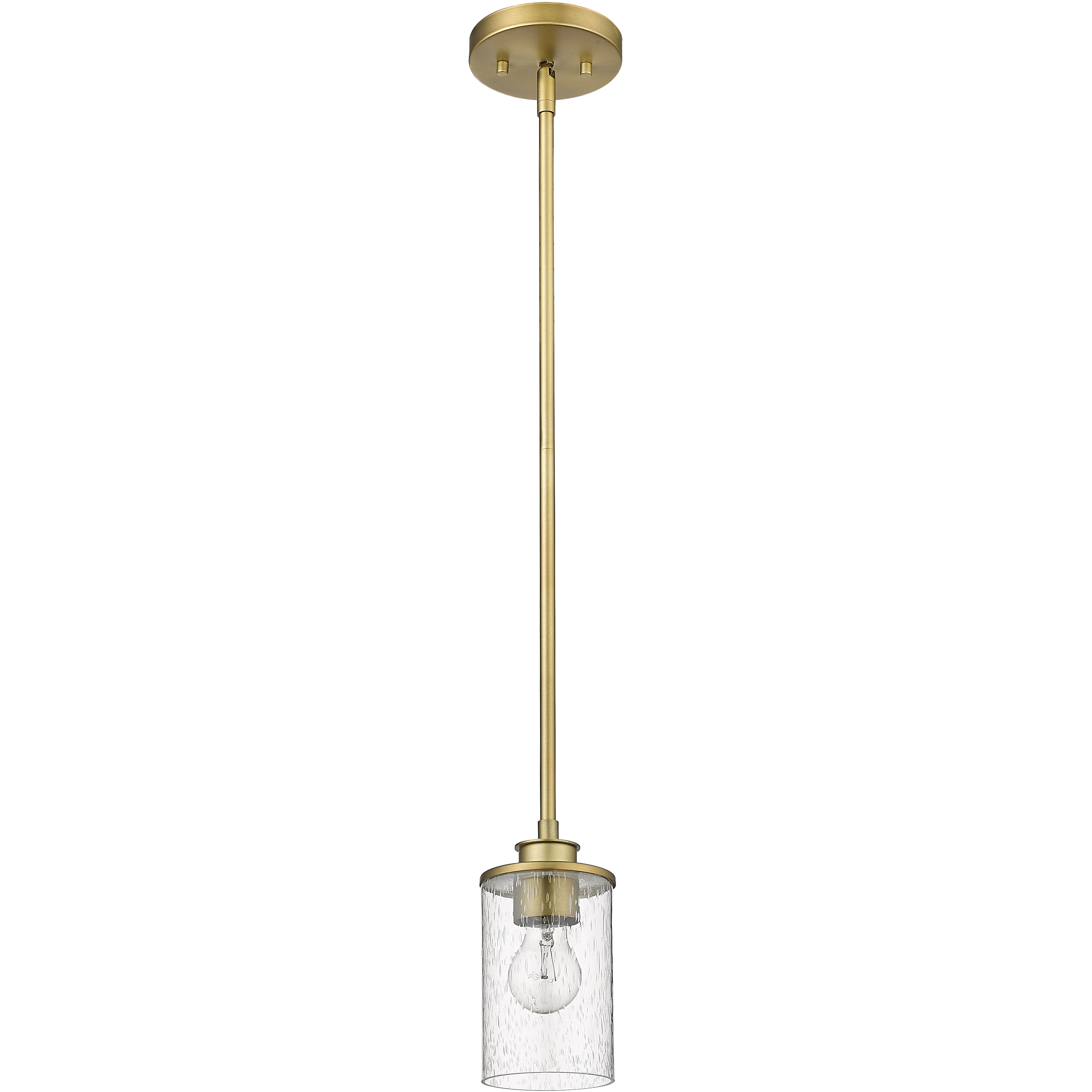 Beckett 1 Light 5.25 inch Olde Brass Pendant Ceiling Light