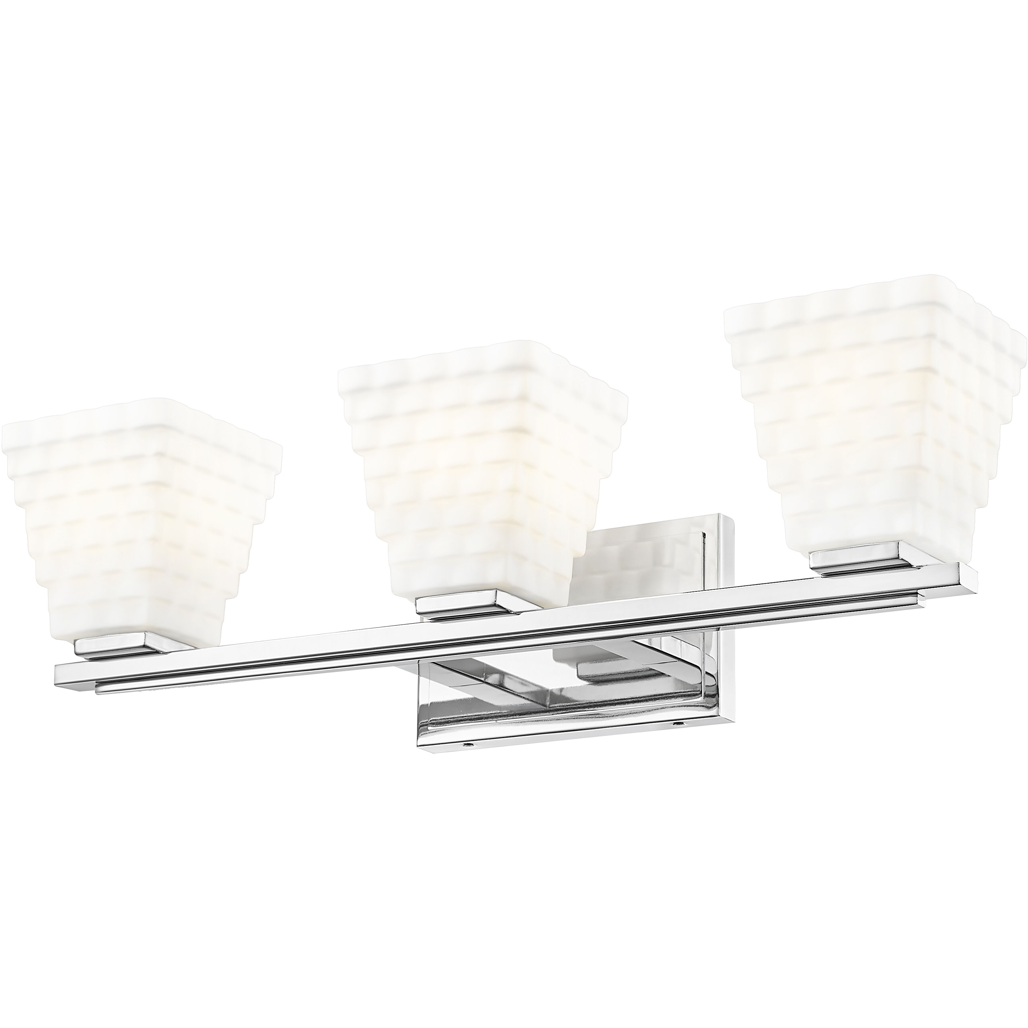 Annalise 3 Light 24 inch Chrome Vanity Wall Light