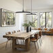 Camden 1 Light 32 inch Modern Bronze Pendant Ceiling Light