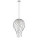 Gabriella 6 Light 18 inch Brushed Nickel Pendant Ceiling Light