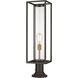 Dunbroch 1 Light 8.00 inch Post Light & Accessory