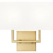 Saxon Wall Sconce Wall Light in Olde Brass