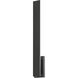 Stylet LED 3.75 inch Sand Black Outdoor Wall Light