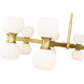 Artemis 20 Light 42 inch Modern Gold Chandelier Ceiling Light