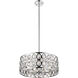Dealey 6 Light 23.25 inch Chrome Chandelier Ceiling Light