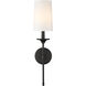Emily Wall Sconce Wall Light in Matte Black