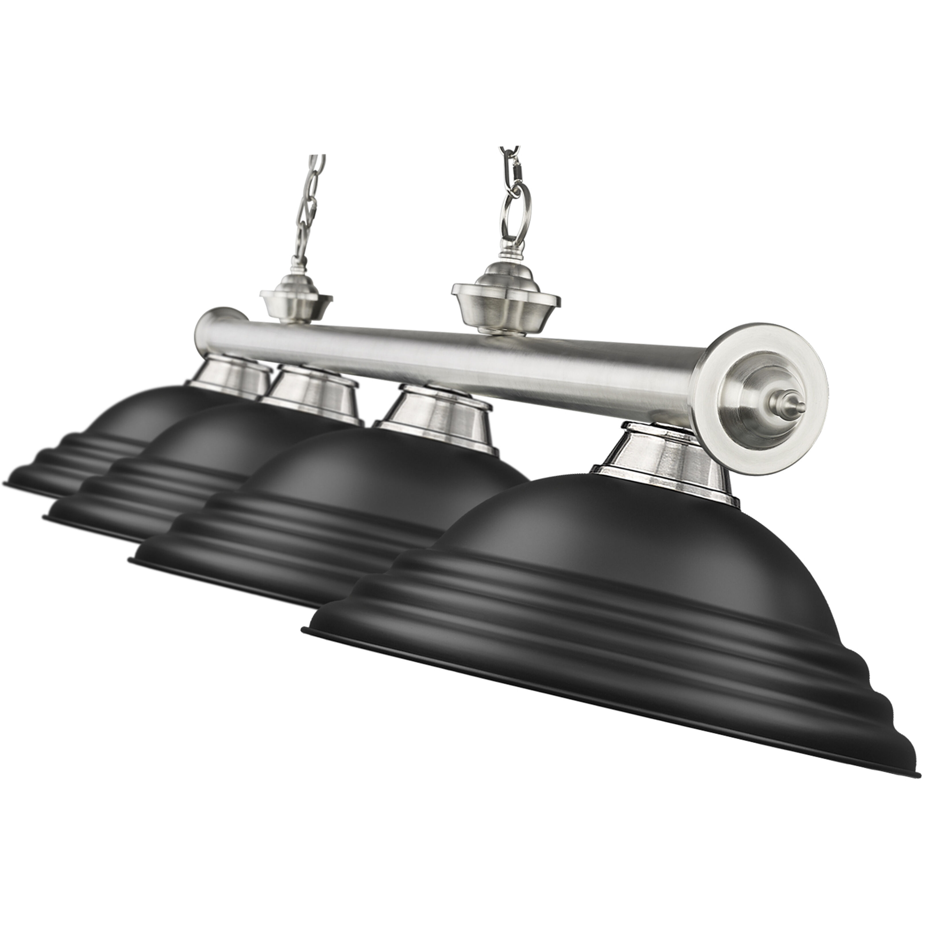 Z-Lite 2306-4BN-SMB Cordon 4 Light 81.75 inch Brushed Nickel