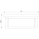 Clarion 3 Light 16 inch Bronze Flush Mount Ceiling Light