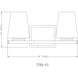 Nextra 2 Light 16 inch Brushed Nickel Bath Vanity Wall Light