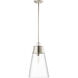 Wentworth 1 Light 11.5 inch Polished Nickel Pendant Ceiling Light