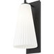 Farrell 1 Light 7.25 inch Matte Black Wall Sconce Wall Light