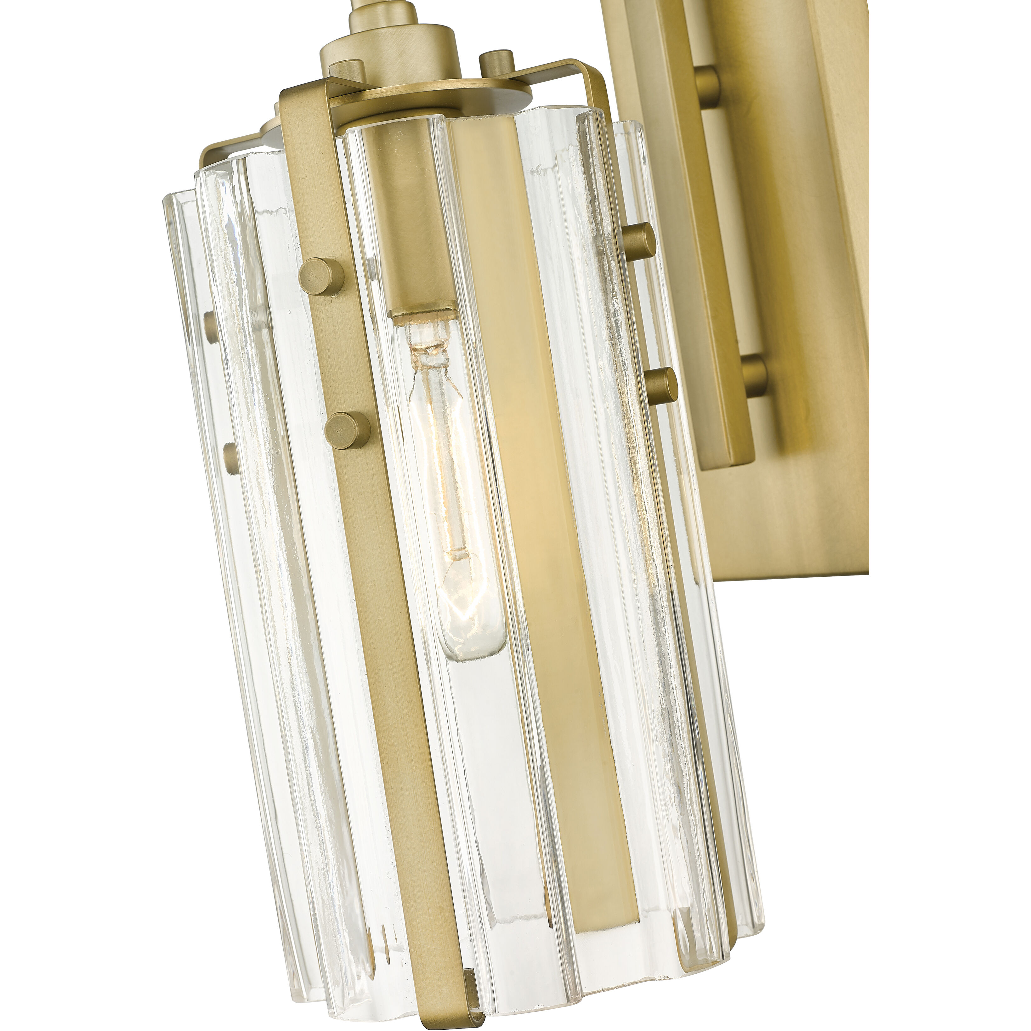 Alverton 1 Light 5.25 inch Rubbed Brass Wall Sconce Wall Light in Rubbed Bronze