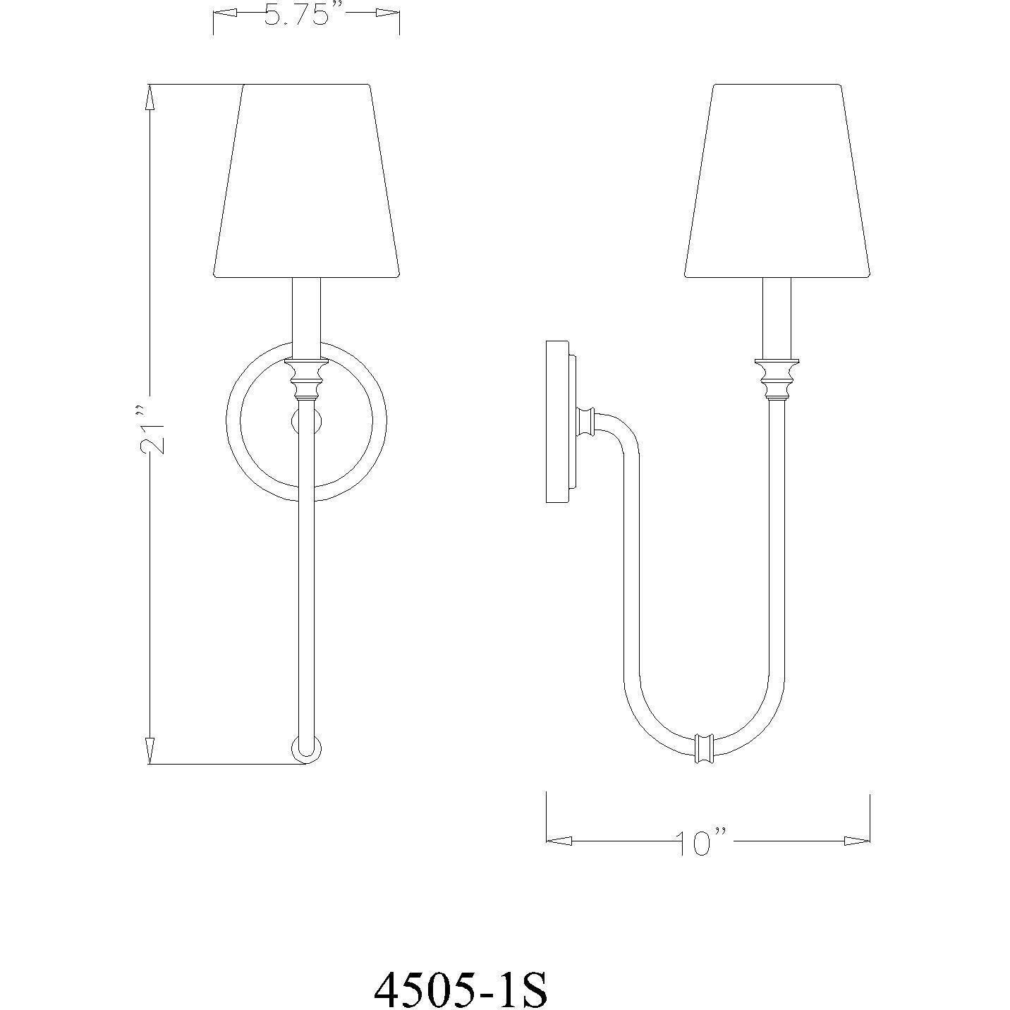 Jisele Wall Sconce Wall Light in Matte Black