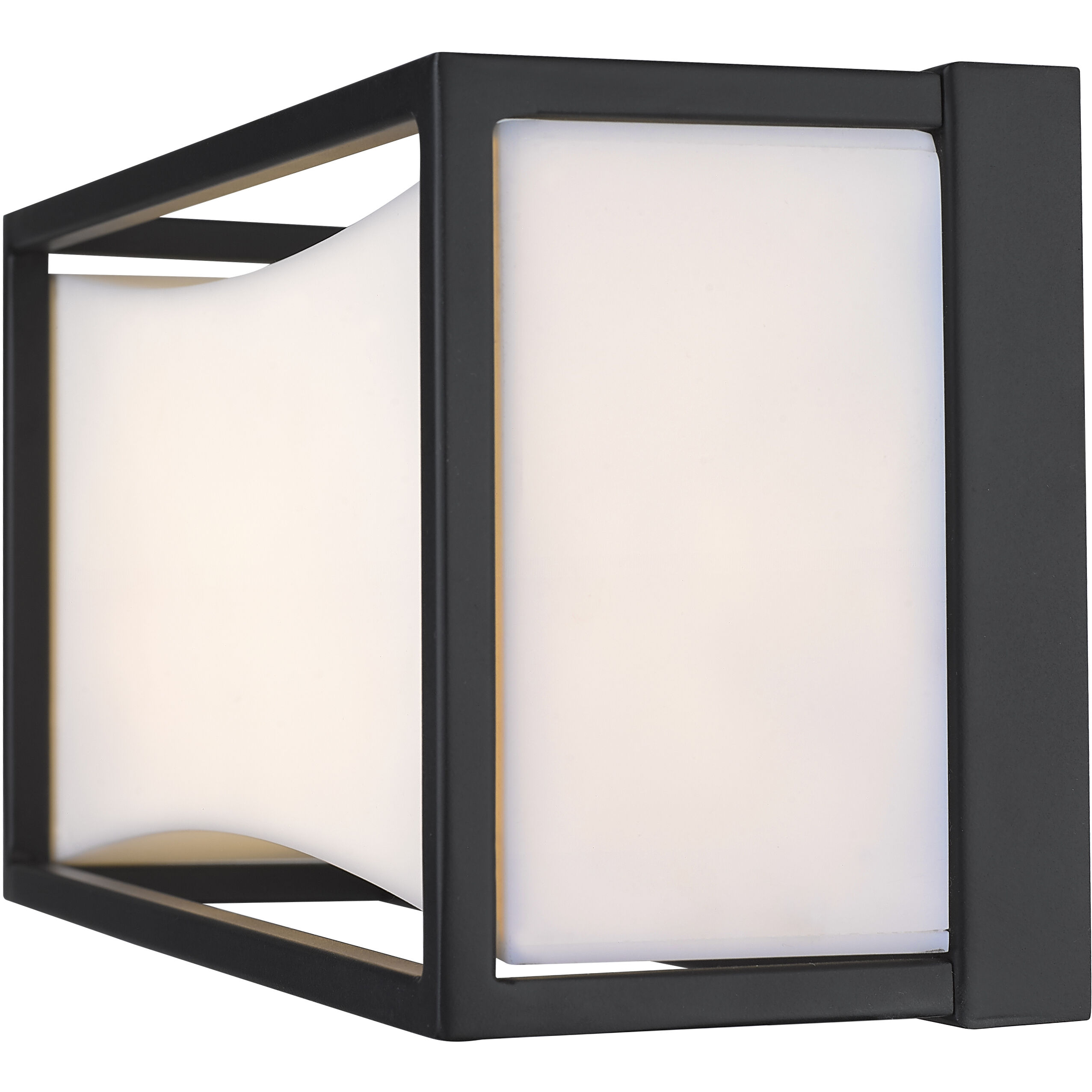 Baden LED 10 inch Matte Black Vanity Wall Light