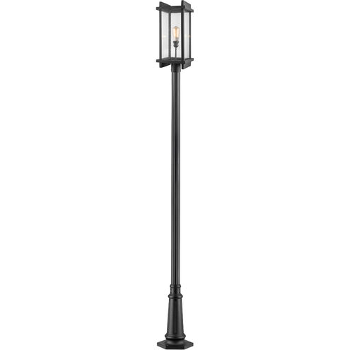 Fallow 1 Light 119 inch Black Outdoor Post Mounted Fixture