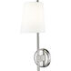 Winward 1 Light 6 inch Polished Nickel Wall Sconce Wall Light